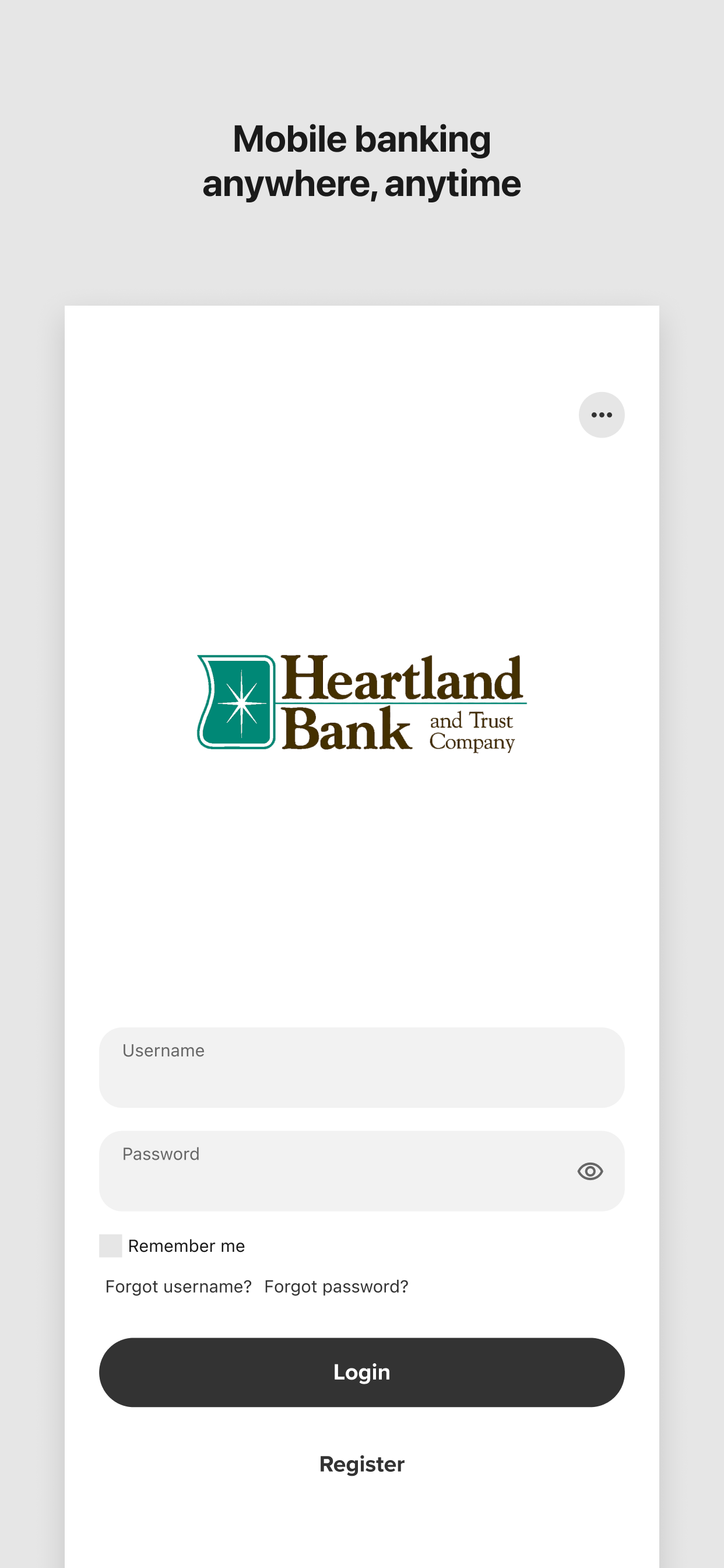 Heartland Bank Mobile Banking