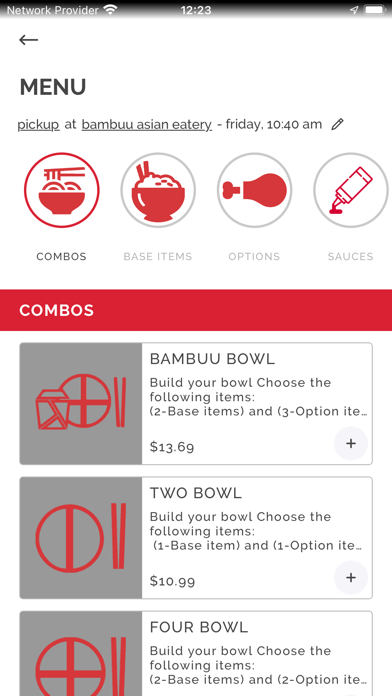 Bambuu Asian Eatery Screenshot