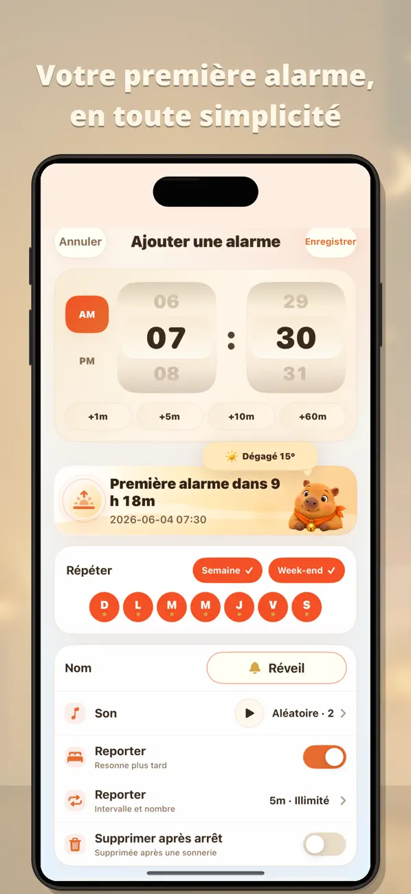 Screenshot #2 pour Alarmbara