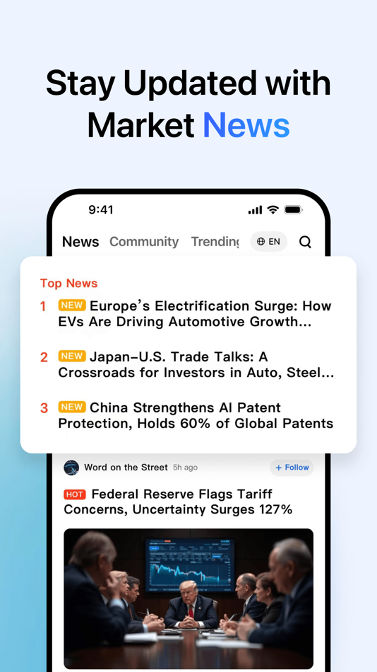 #1. Stock Screener, AI Scanner (iOS) 由: Ainvest FinTech, Inc.