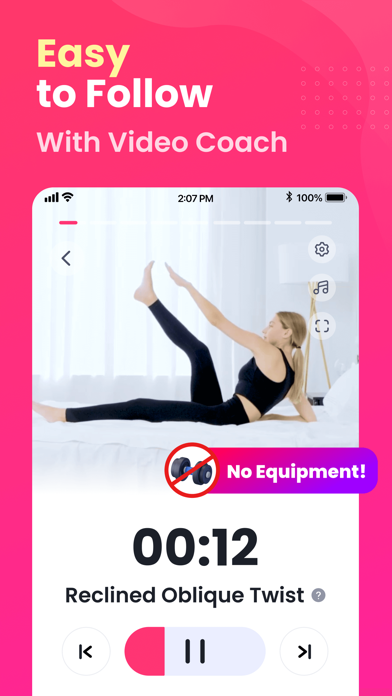EasyFit: Home Workout, Pilates Screenshot