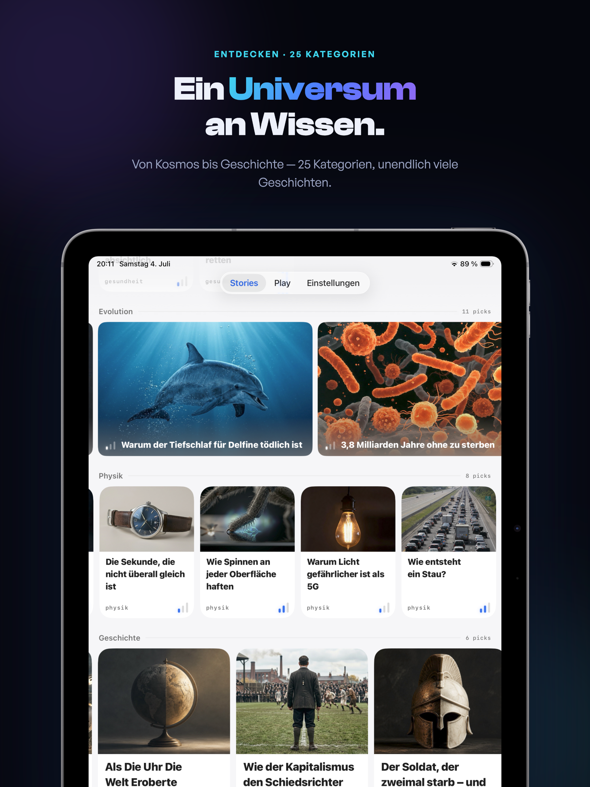 Nutshell Stories: Wissen, Quiz screenshot 9
