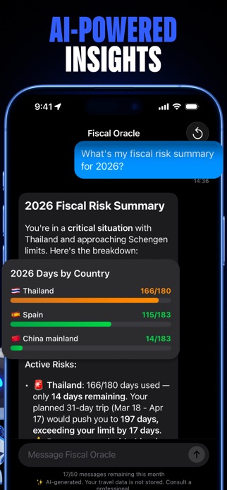 Nomad Tracker: Schengen Visa Screenshot 4 of 6
