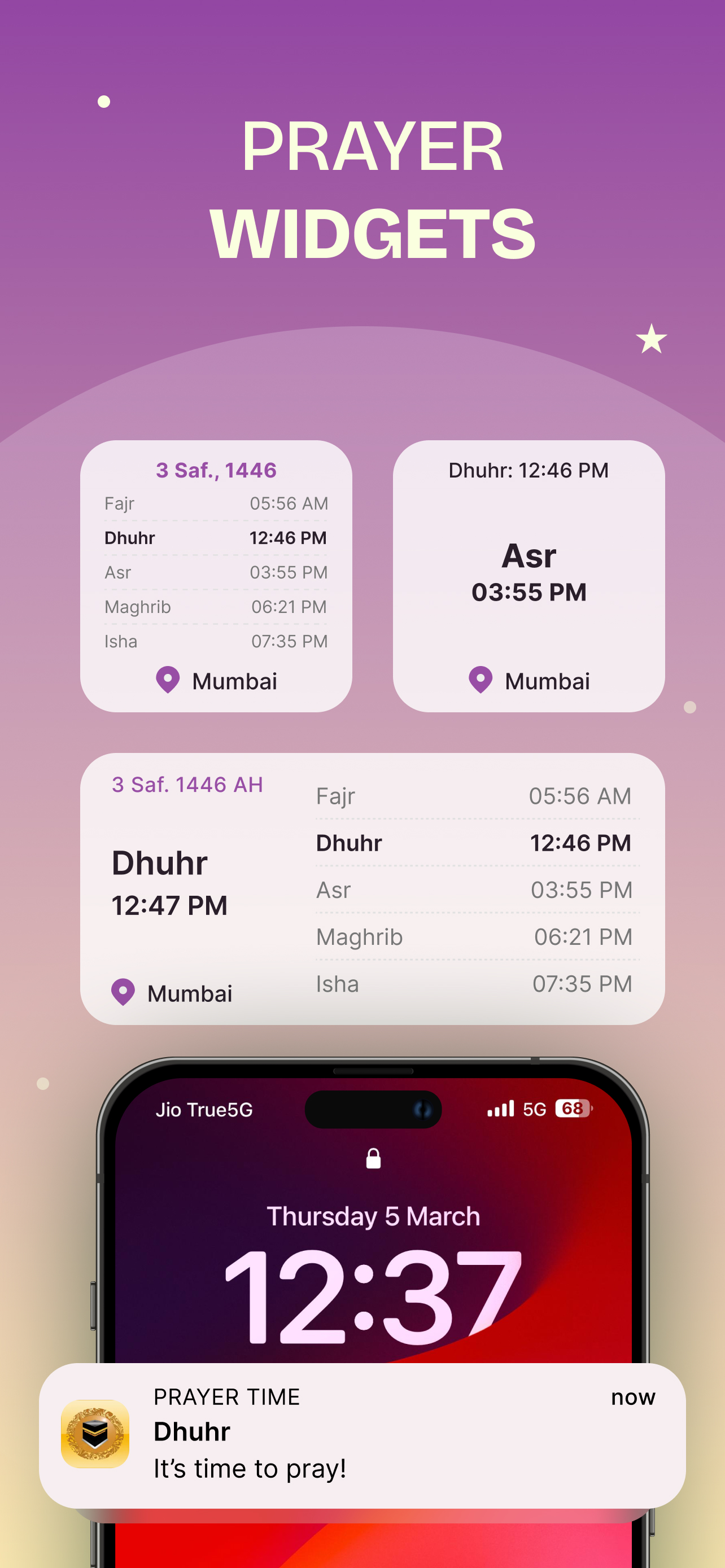 Prayer Times: Athan and Qibla screenshot 7