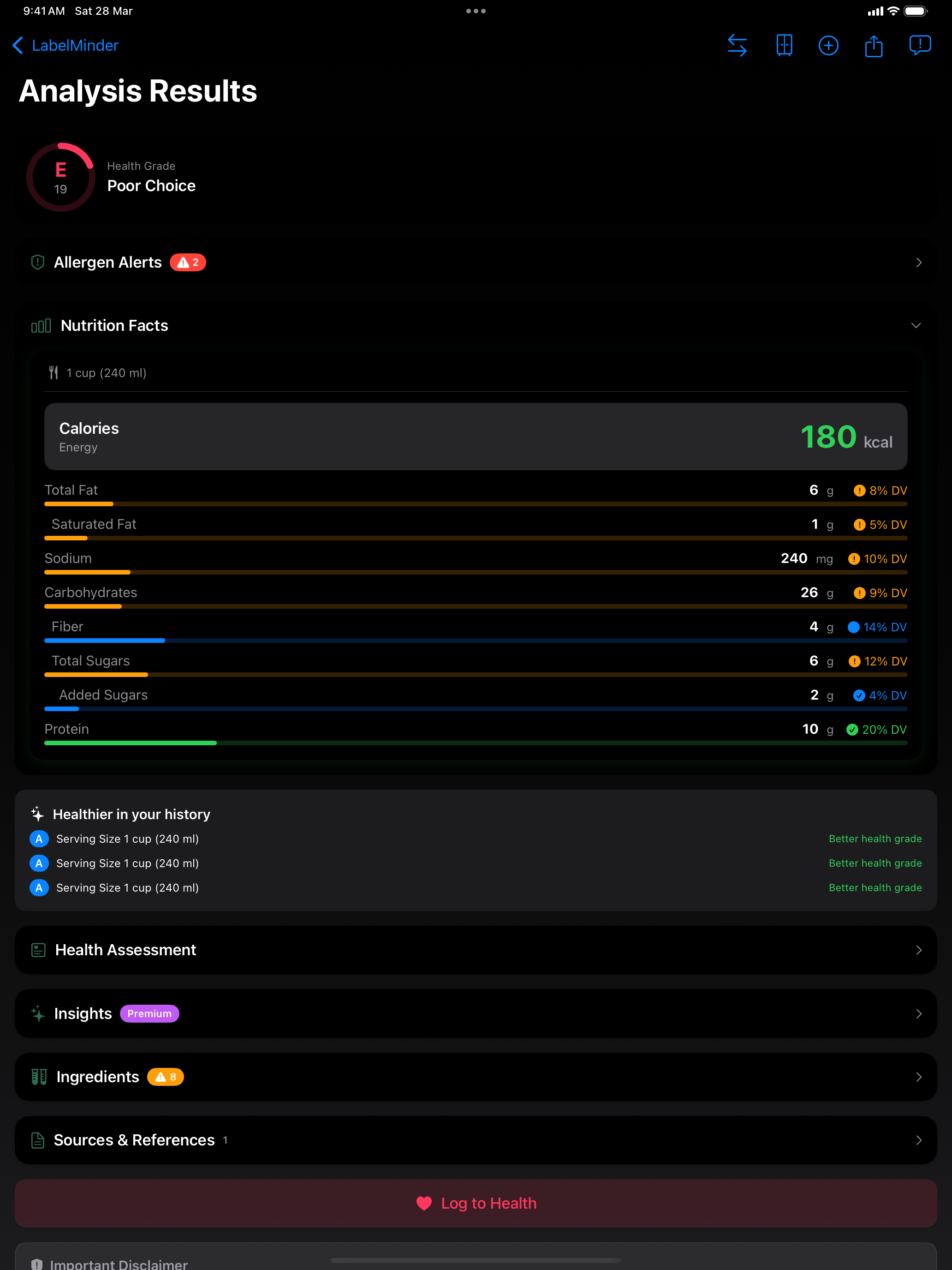 LabelMinder screenshot 7