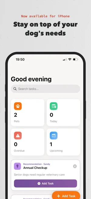 Dog Care: Pet Health Tracker screenshot 1