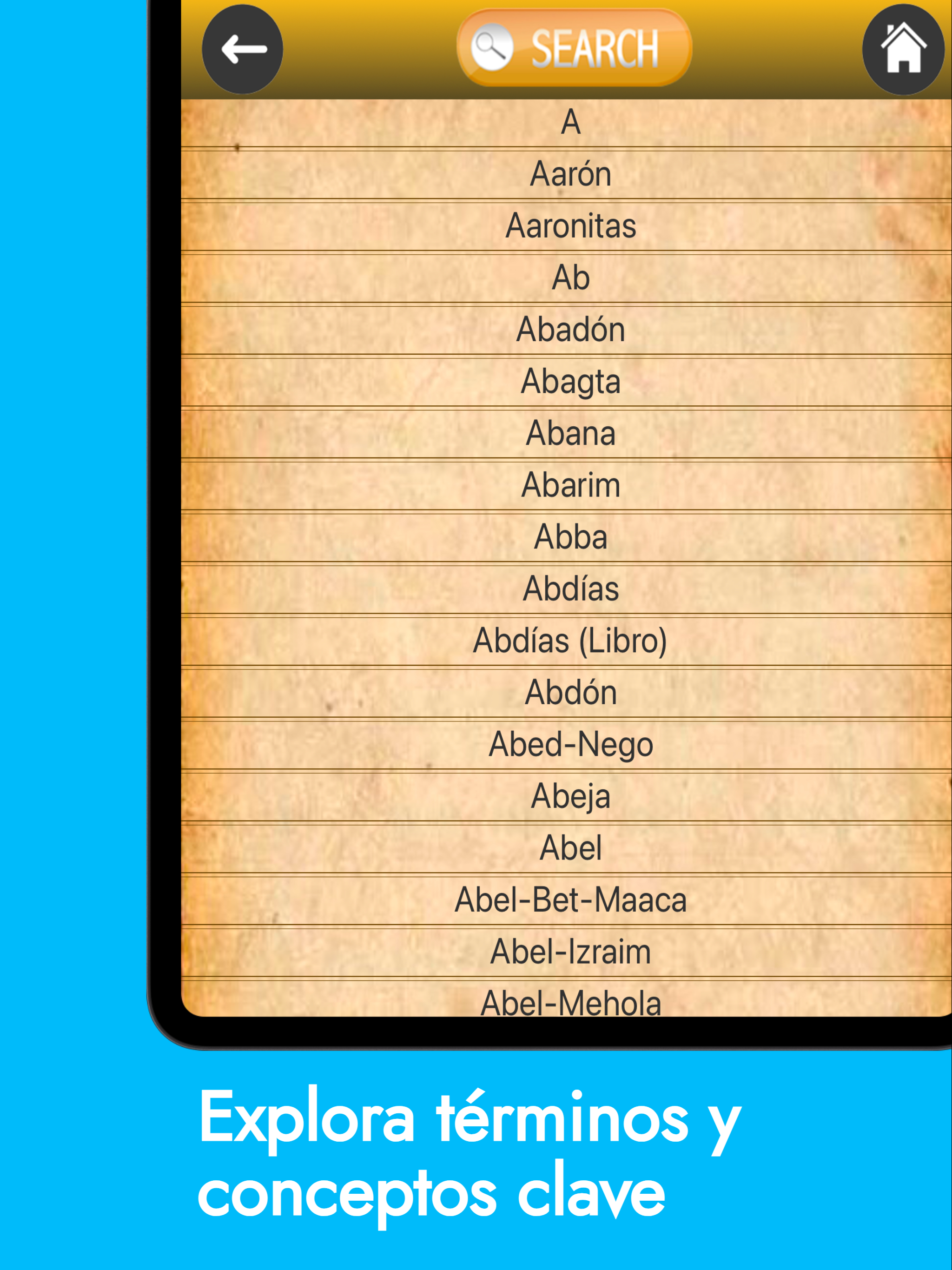 Diccionario Bíblico y Bibia screenshot 12