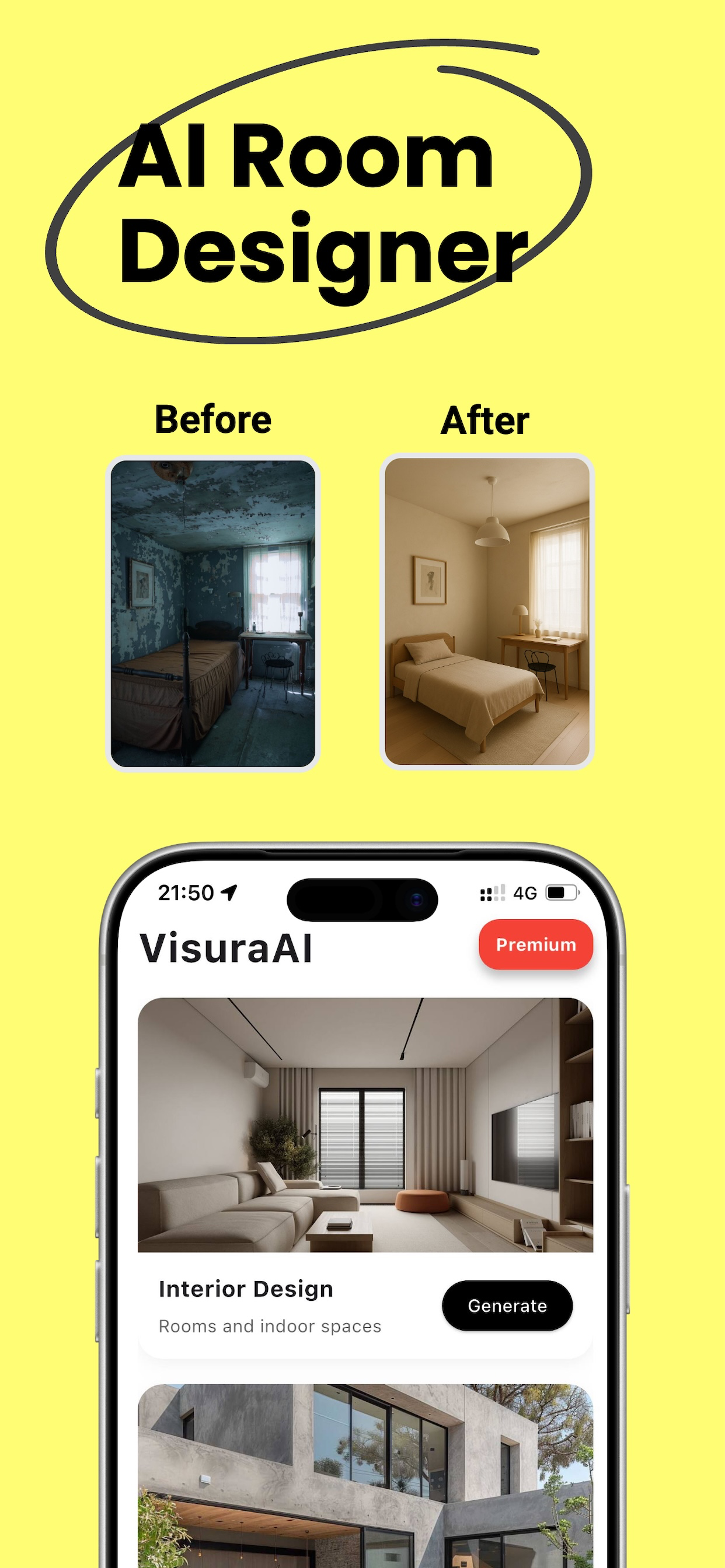 VisuraAI: Home & Room Design