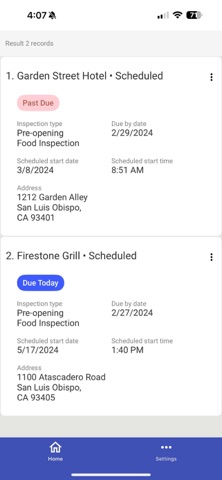 Env Health Mobile Limited iPhone screenshot