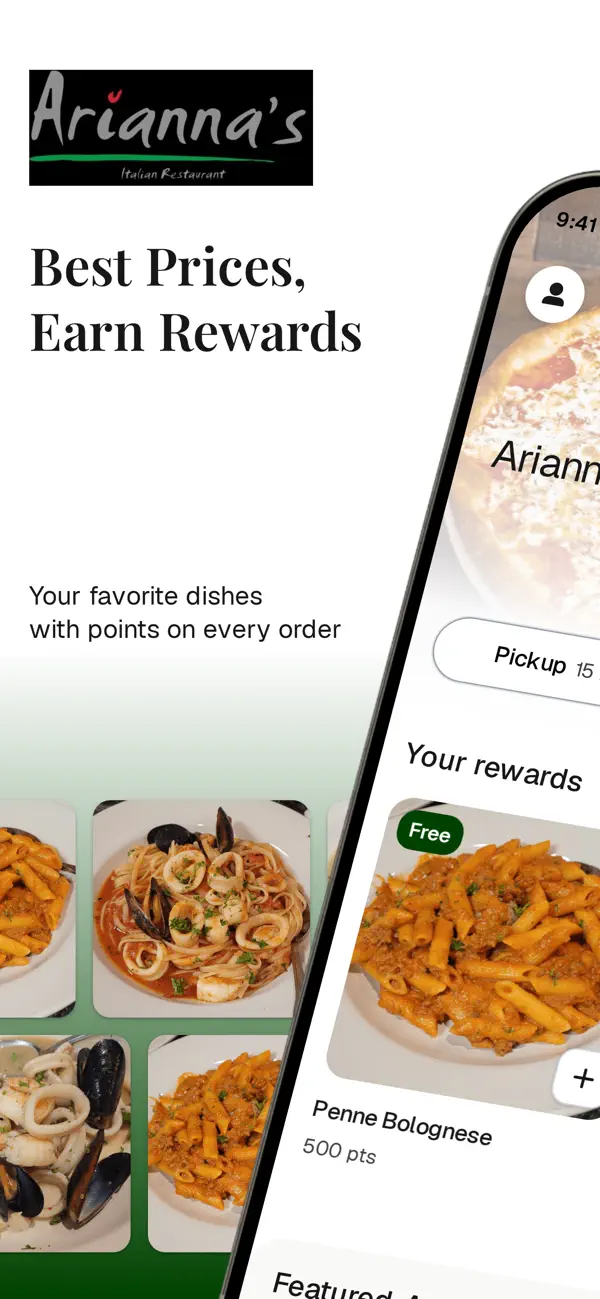 Screenshot #1 pour Arianna's Italian Restaurant