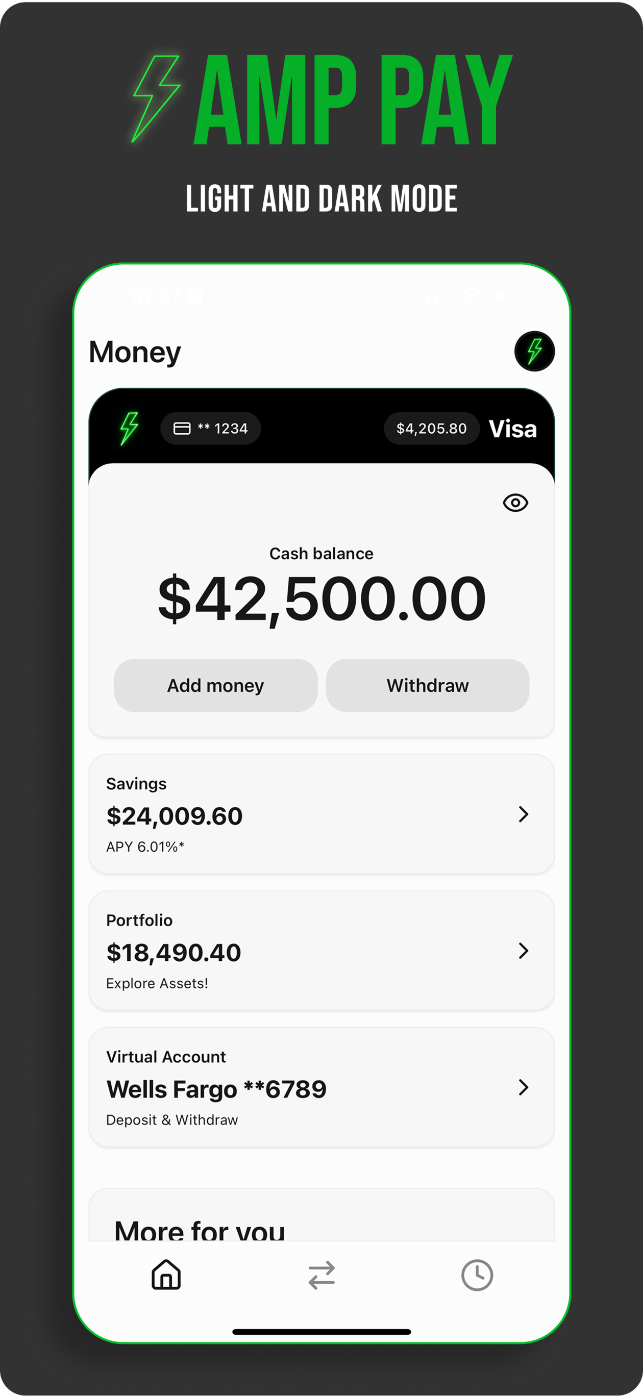 Amp Pay - Spend, Save & Trade