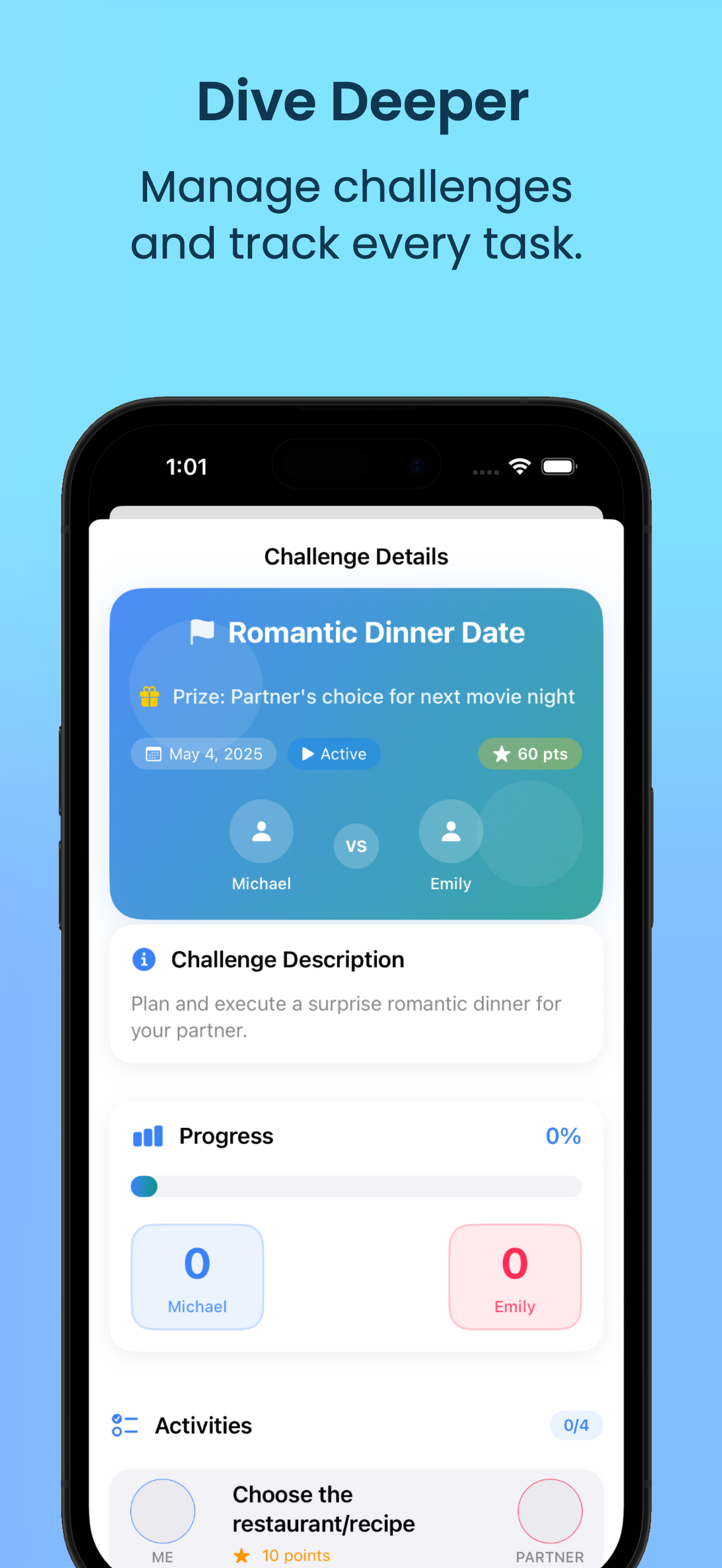 Couple Duel - Fun Task Tracker screenshot 4