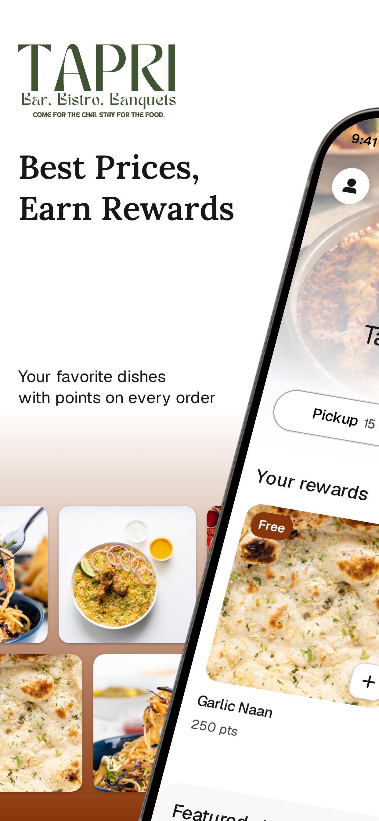 Screenshot 1 of Tapri Indian Bistro