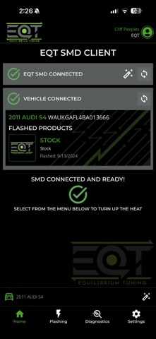 EQT SMD screenshot