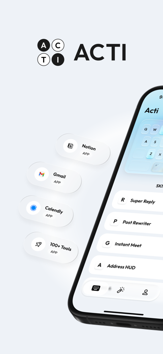 Acti: Agentic Keyboard Screenshot 1 of 5