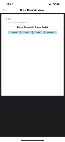 AstroGrest 2k25 Gestionale screenshot
