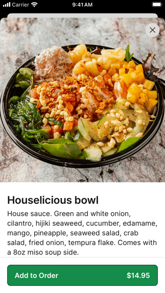 PokeCity Greenwood Village iPhone screenshot 4 - Food & Drink app
