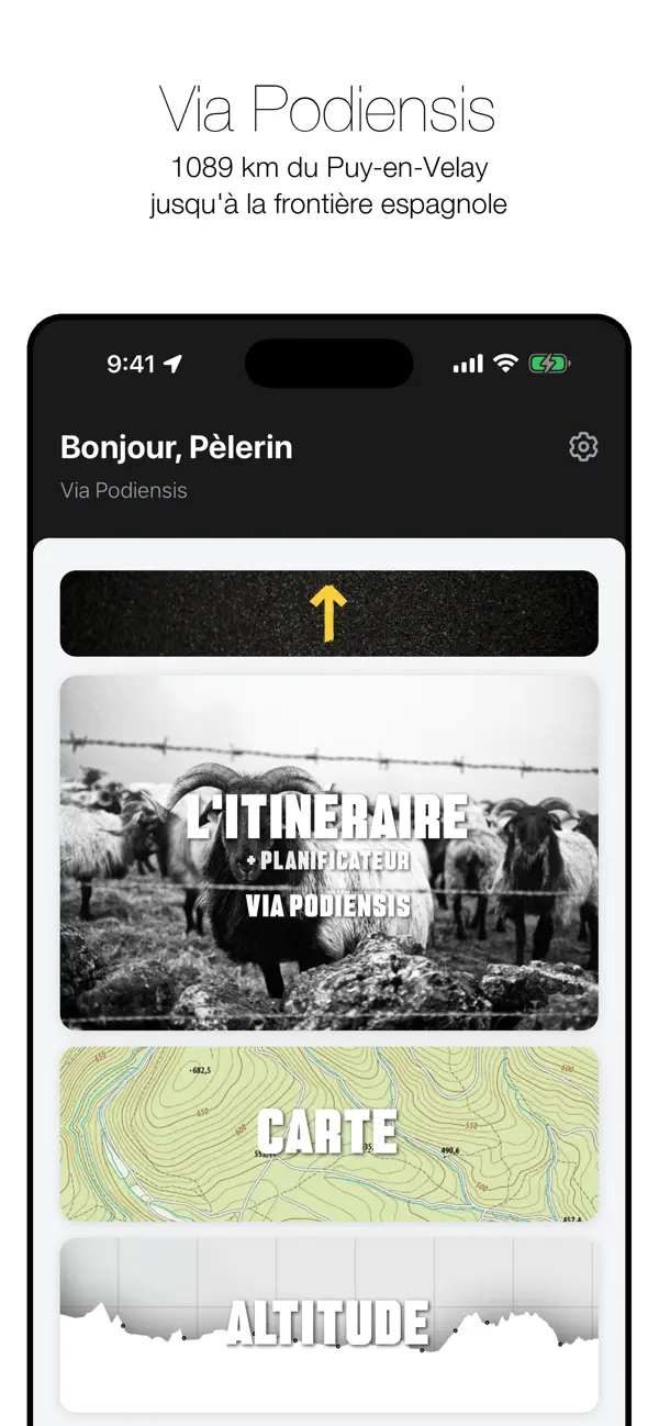 Screenshot #1 pour Wise Pilgrim Via Podiensis