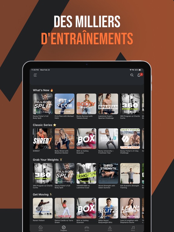 Screenshot #5 pour SHRED: Home & Gym Workout