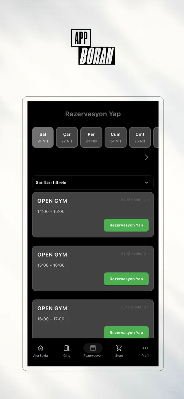 Screenshot #3 pour App Boran