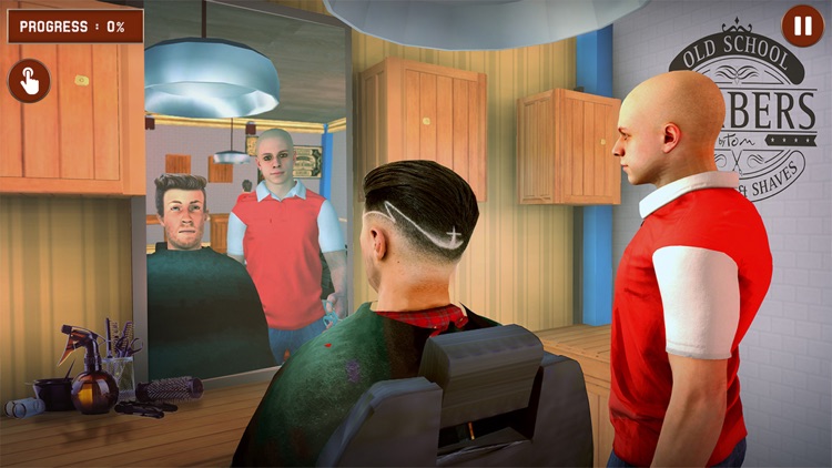 Barber Shop Hair Cutting Game