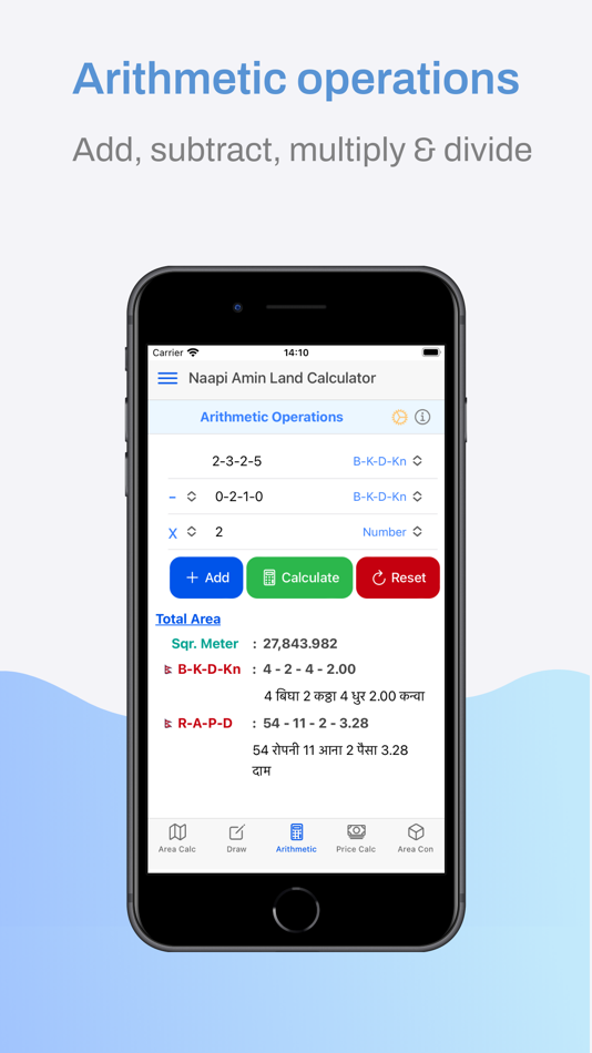 #5. Naapi Amin Land Calculator (iOS) 게시자: Raju Sah