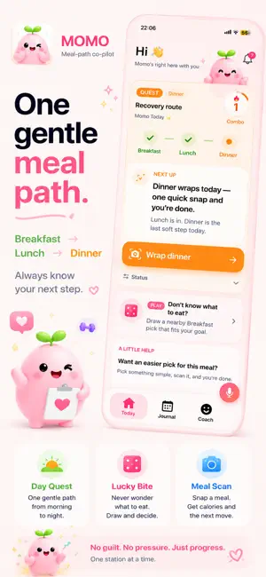 MOMO: AI Calorie Tracker screenshot 1