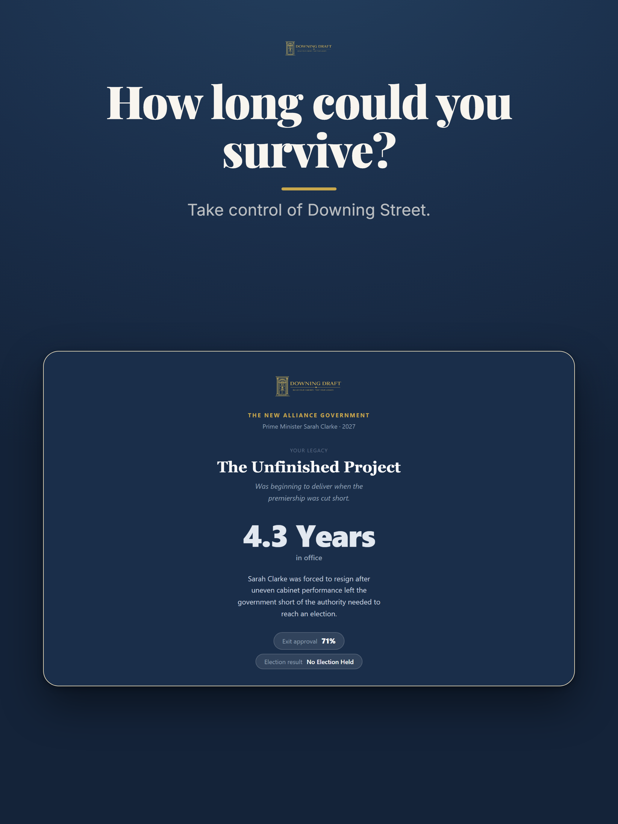 Downing Draft screenshot 7