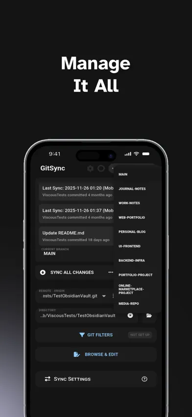 GitSync screenshot 5