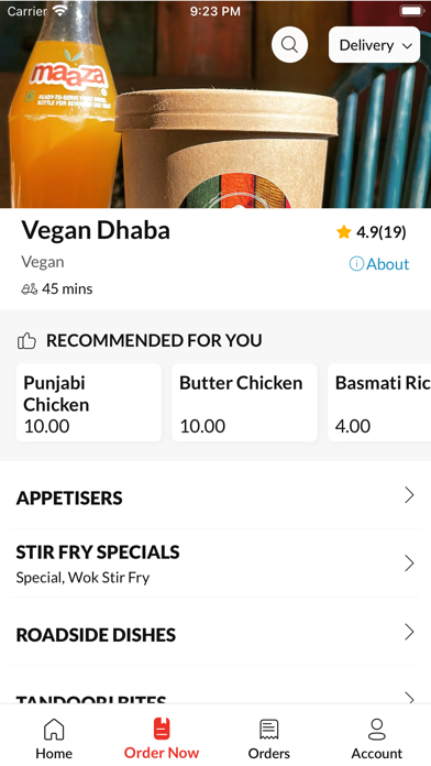 Vegan Dhaba Screenshot