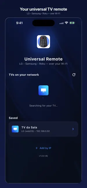 OmniRemote TV screenshot 1