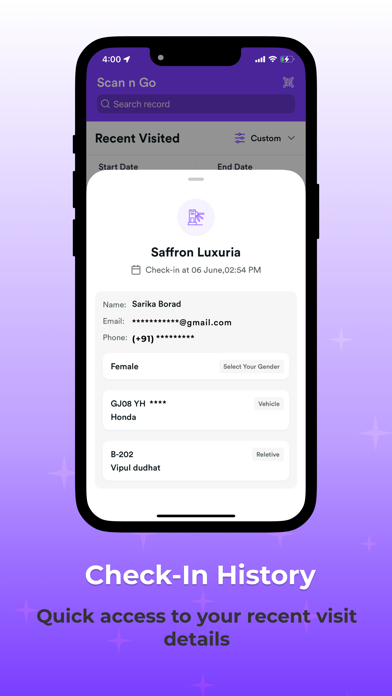 Scan n Go : Easy Entry Screenshot