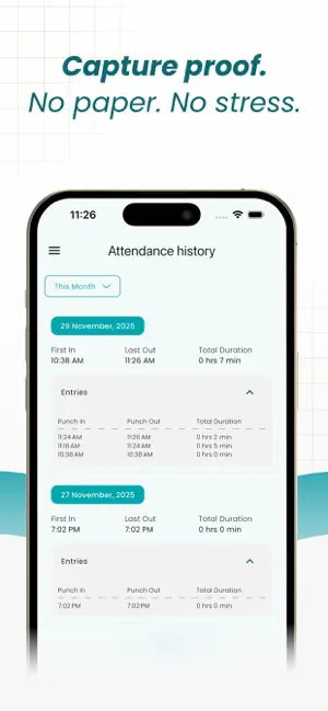 Odoo - Attendance screenshot 4