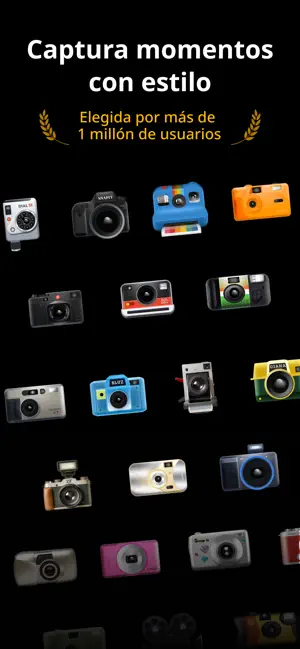 Snap it - Cámara & Carretes iPhone screenshot 1