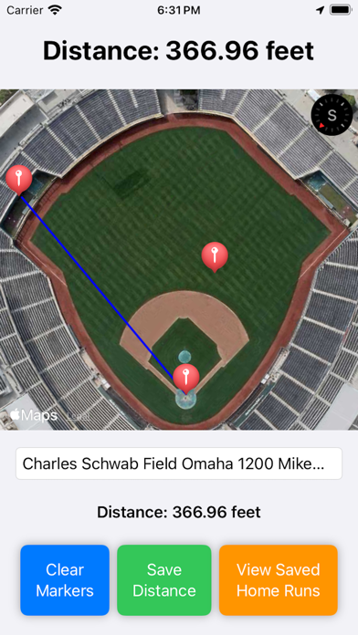 Dinger Distance Screenshot