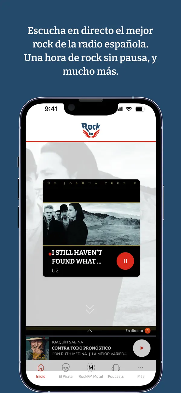 #1. RADIO ROCK FM (iOS) By: RADIO POPULAR, S.A. - COPE