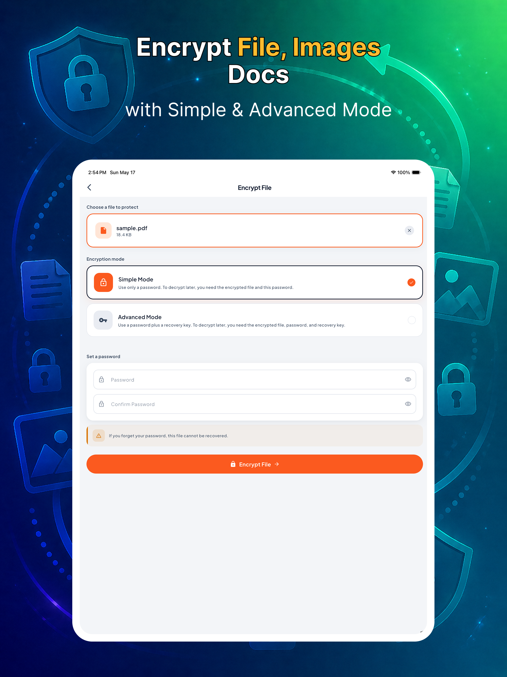 SecureFile – File Encryption