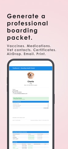 PawRecord: Pet Health Records screenshot