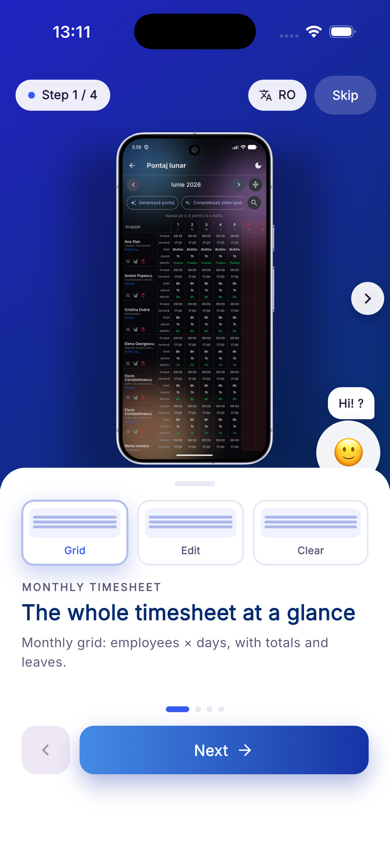 pontaj.eu screenshot 4