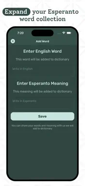 Esperanto Dictionary screenshot 1