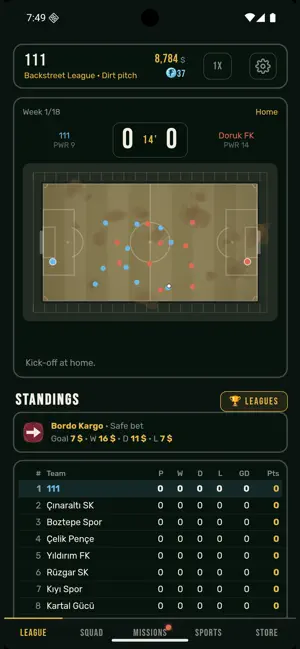 Flux Sports Idle screenshot 1