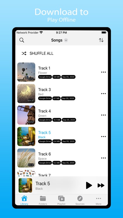 Spiral: Cloud Music Player