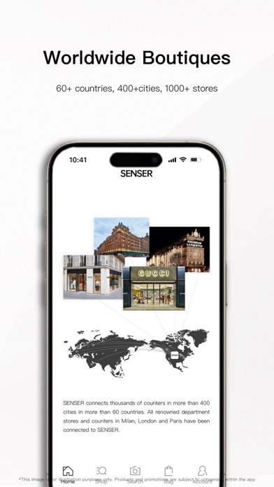 SENSER-Shop Luxury Fashion Screenshot