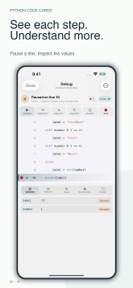 Python Code Cards screenshot