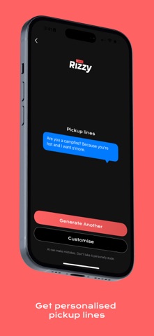 Rizzy - AI Rizz Chatbot screenshot