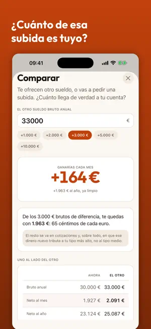 Nómina: tu sueldo neto screenshot 2