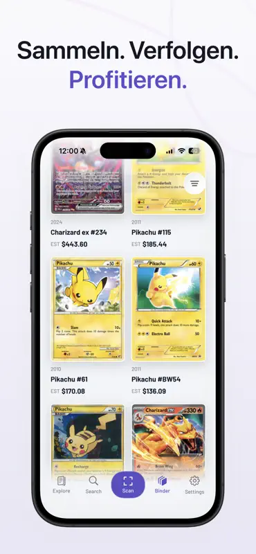TCG Karten Scanner & Preise screenshot 3 of 5