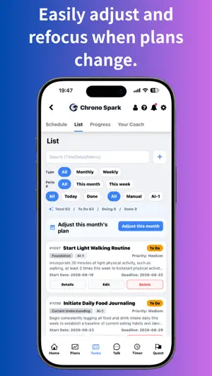 Chrono Spark: AI Planner screenshot 3