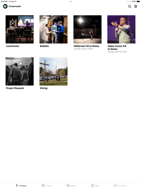 Screenshot #4 pour Crossroads Fellowship - NC