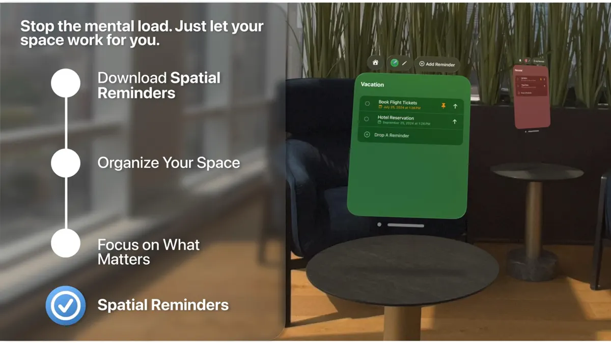 Spatial Reminders screenshot 1